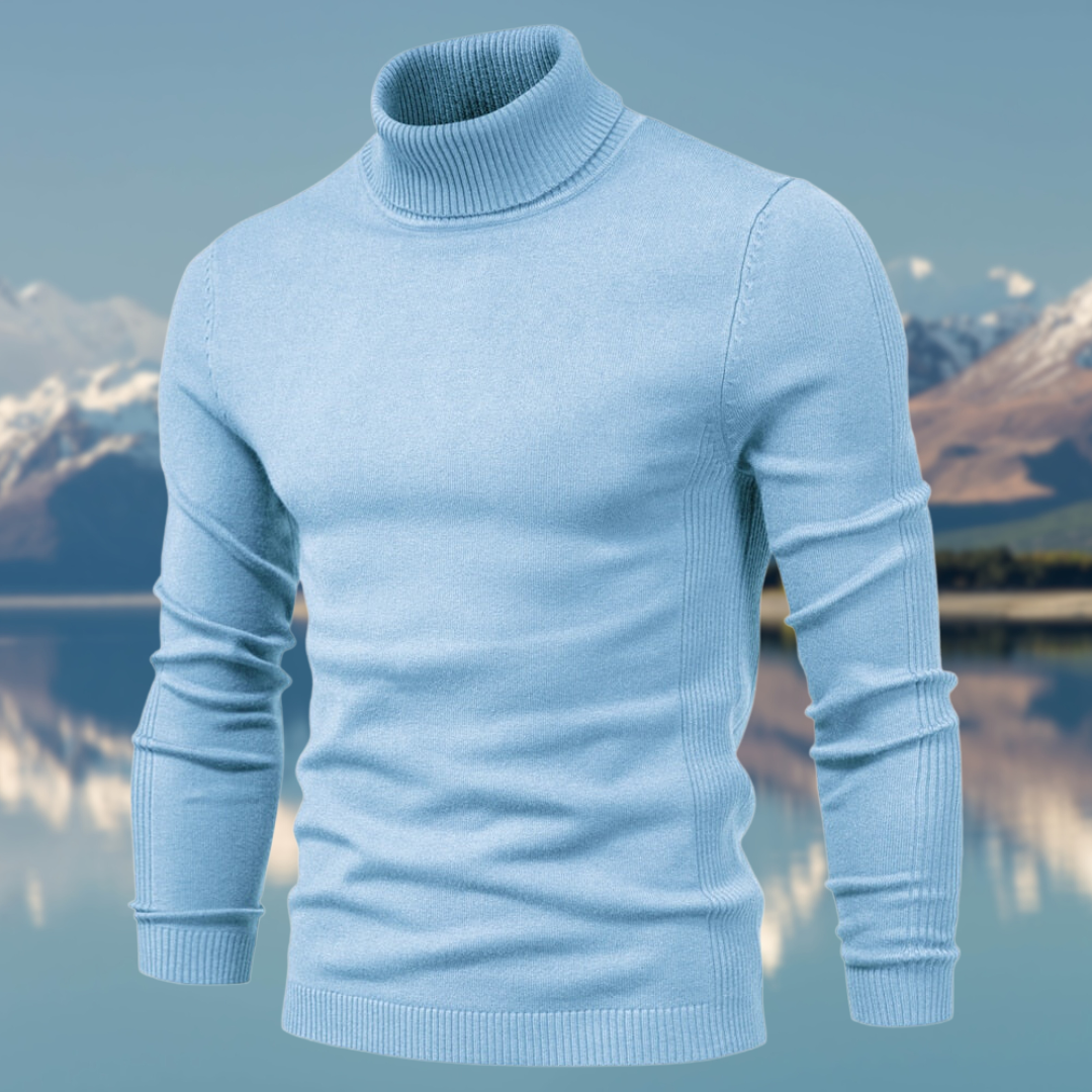 Prestige | Turtleneck Sweater | Black Turtleneck, Comfortable Fit-1