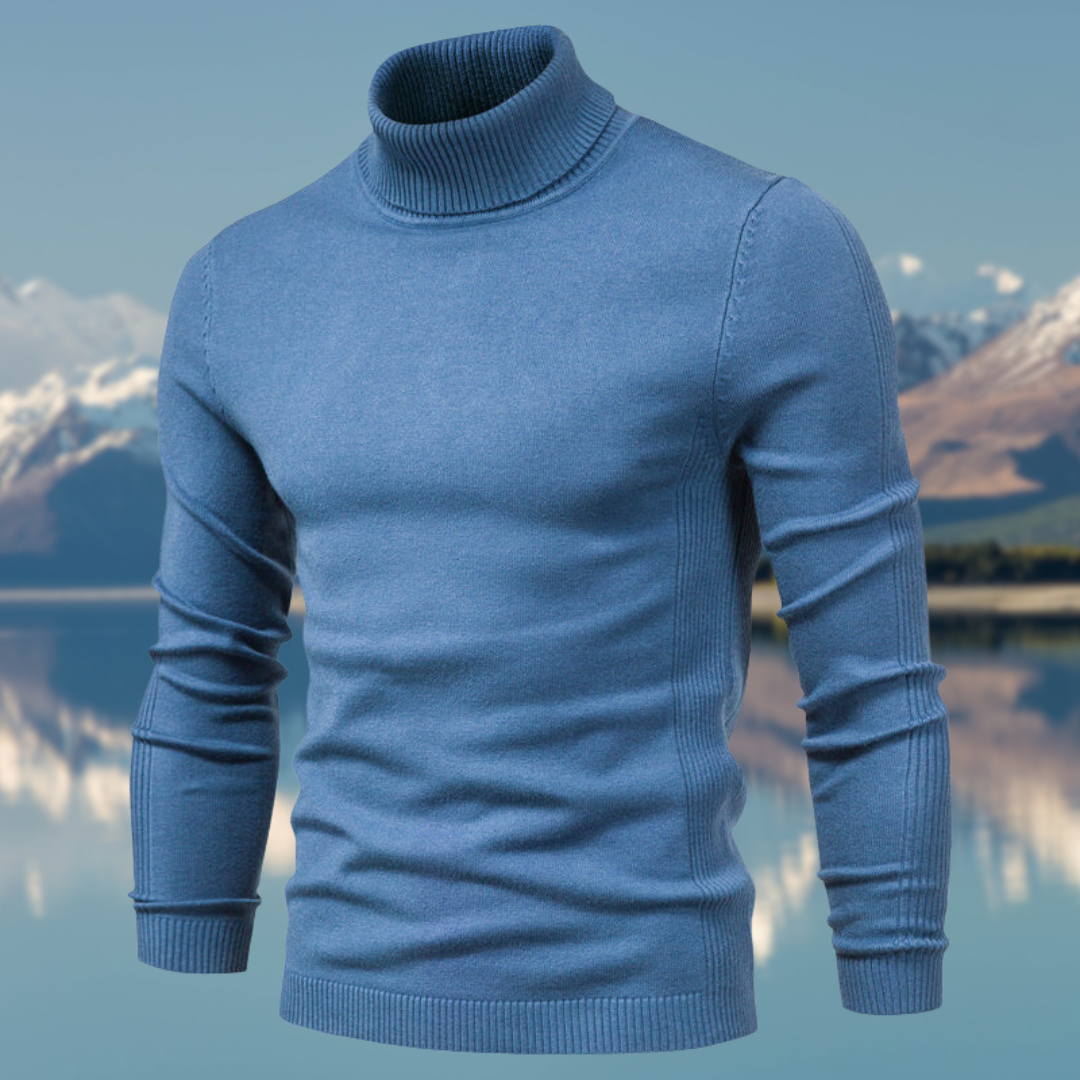 Prestige | Turtleneck Sweater | Black Turtleneck, Comfortable Fit-6