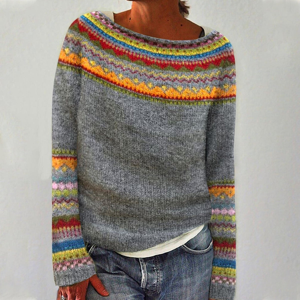 Variant image for Danique | Sweater | Cozy, Vintage | Size XL-1