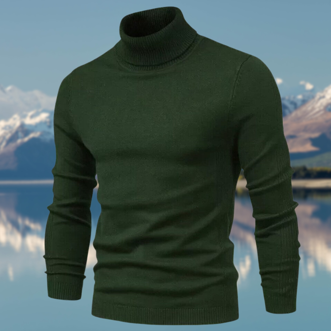 Prestige | Turtleneck Sweater | Black Turtleneck, Comfortable Fit-4