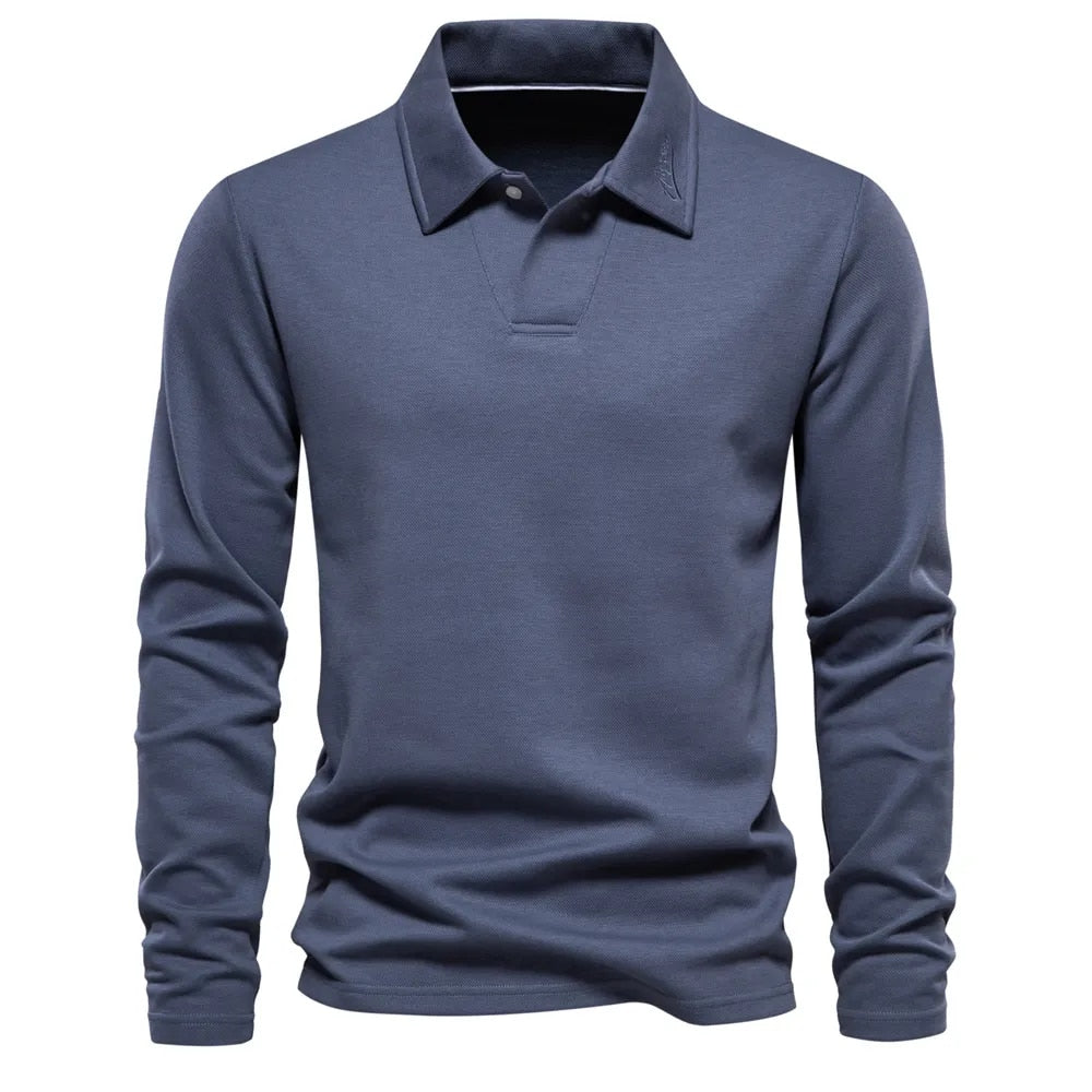 Eden | Polo Shirt | Mens Polo Shirts, Comfort | Size M, Black-1