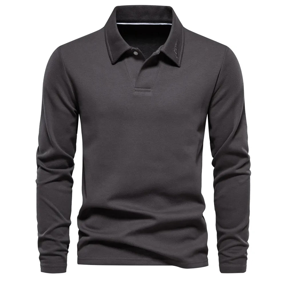 Variant image for Eden | Polo Shirt | Mens Polo Shirts, Comfort | Size M, Black-16