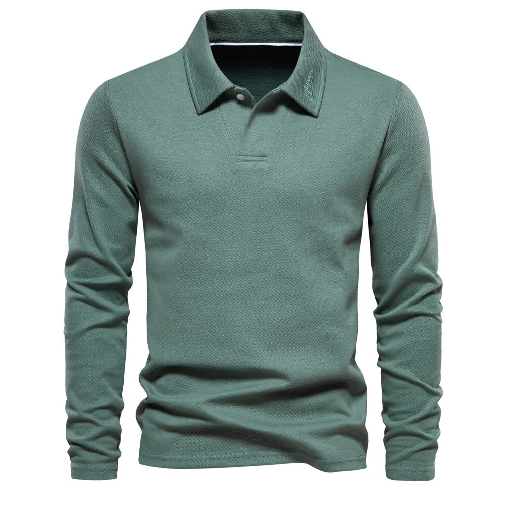 Variant image for Eden | Polo Shirt | Mens Polo Shirts, Comfort | Size M, Black-11