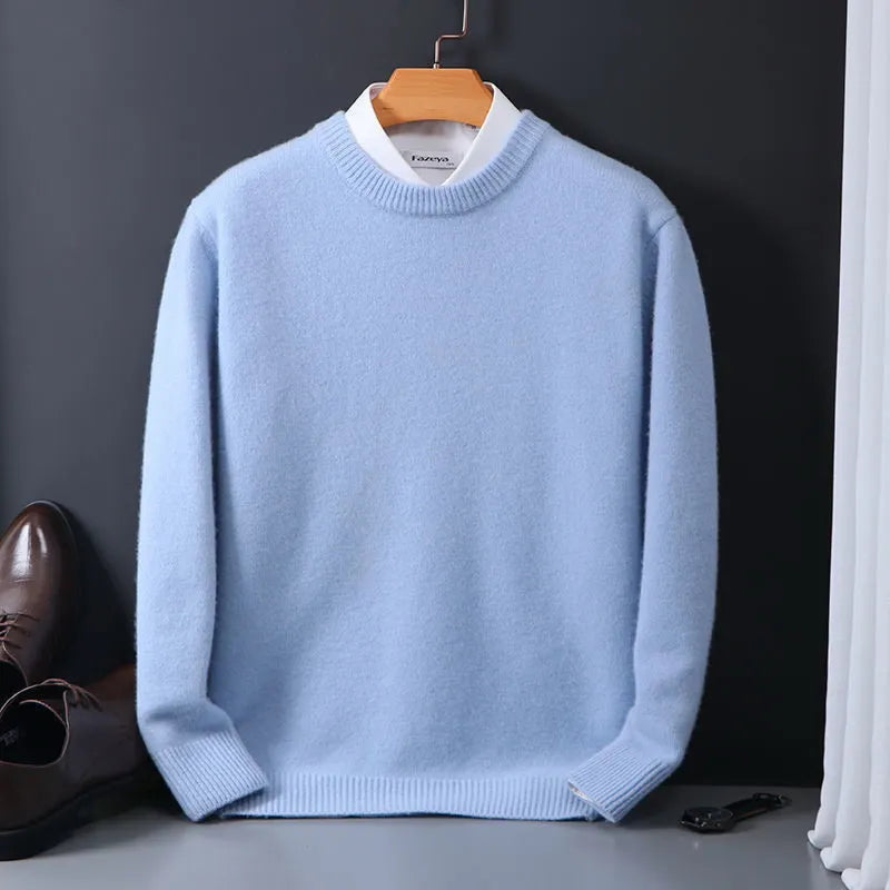 Felix | Cashmere Sweater | Men's Sweaters, Size M, Black-4