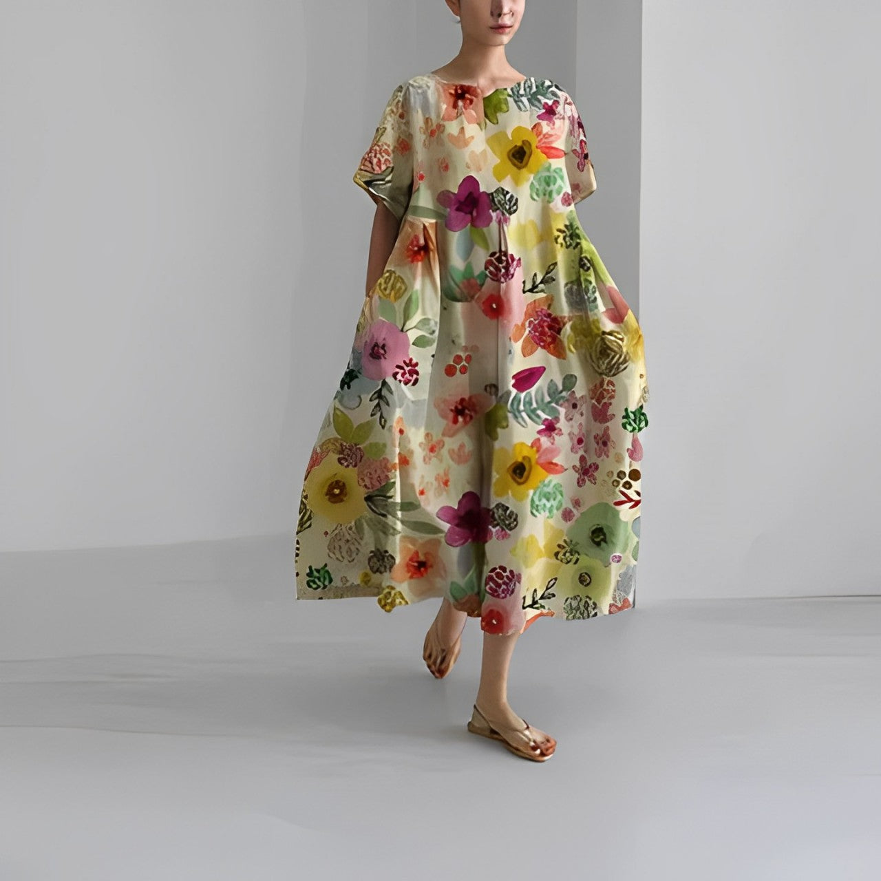 Variant image for Womens Dress - Lightweight Summer Dresses for Everyday Comfort-29