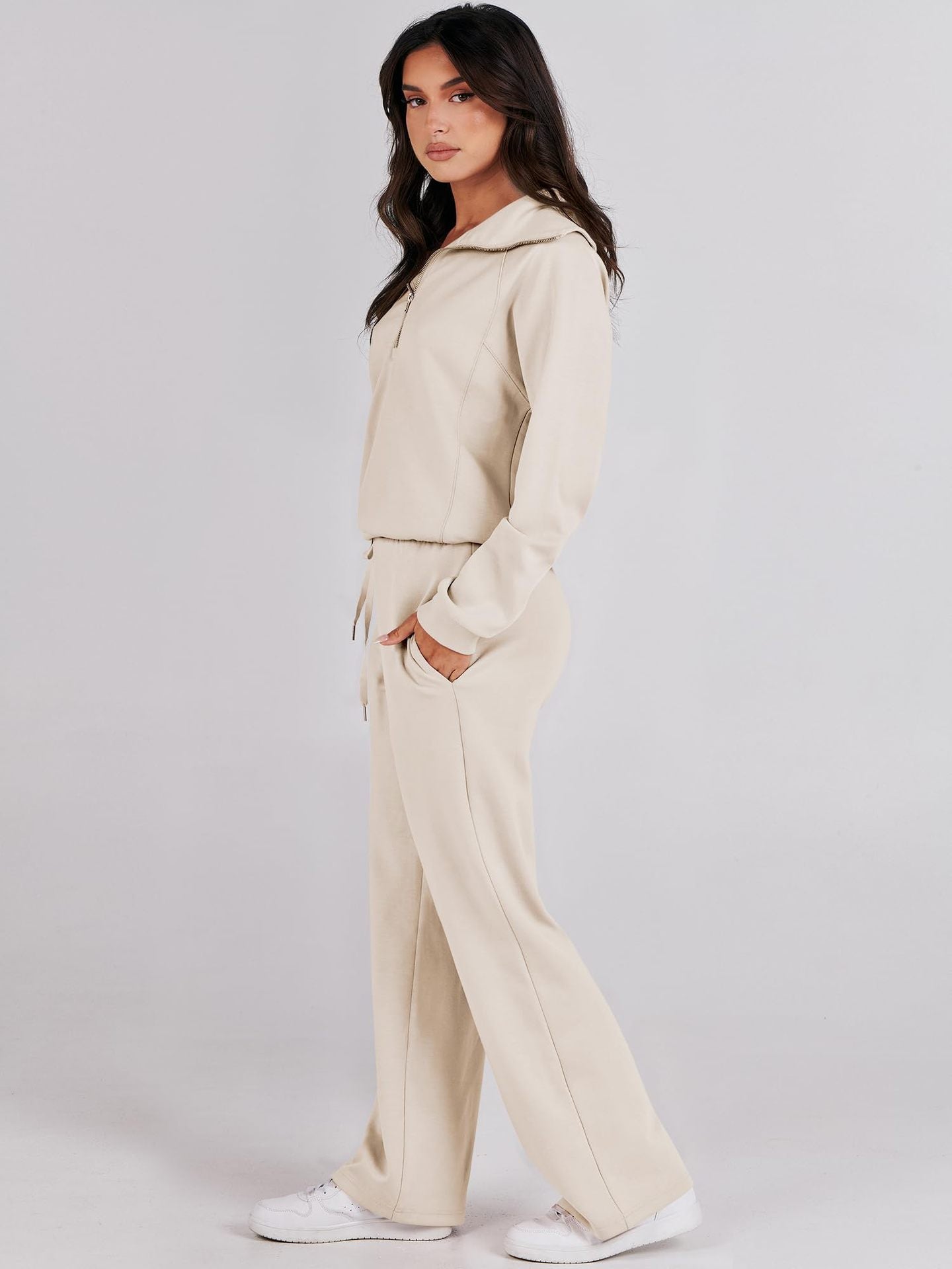 Ellen | Sweater and Pants Set | Casual Wear, Modern Style | Grey | Size S, M, L, XL-5