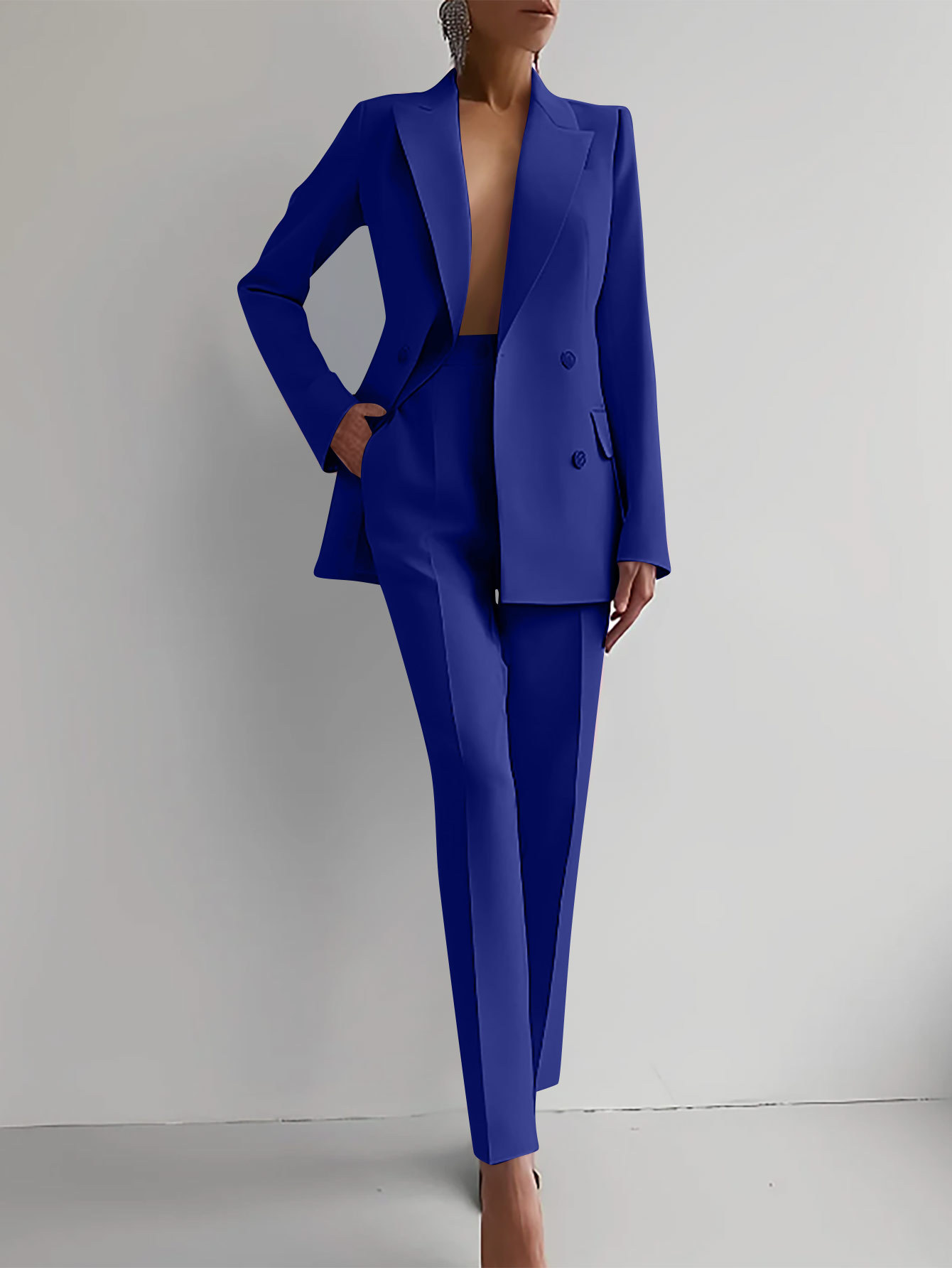 Variant image for Bethany | Women Suit Set | Elegant Black, Size S-16