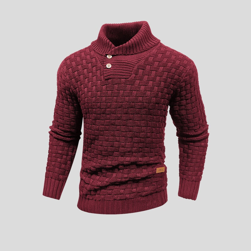 Rove | Sweater | Mens Sweaters, Thermal Knitted | Blue, Medium-6