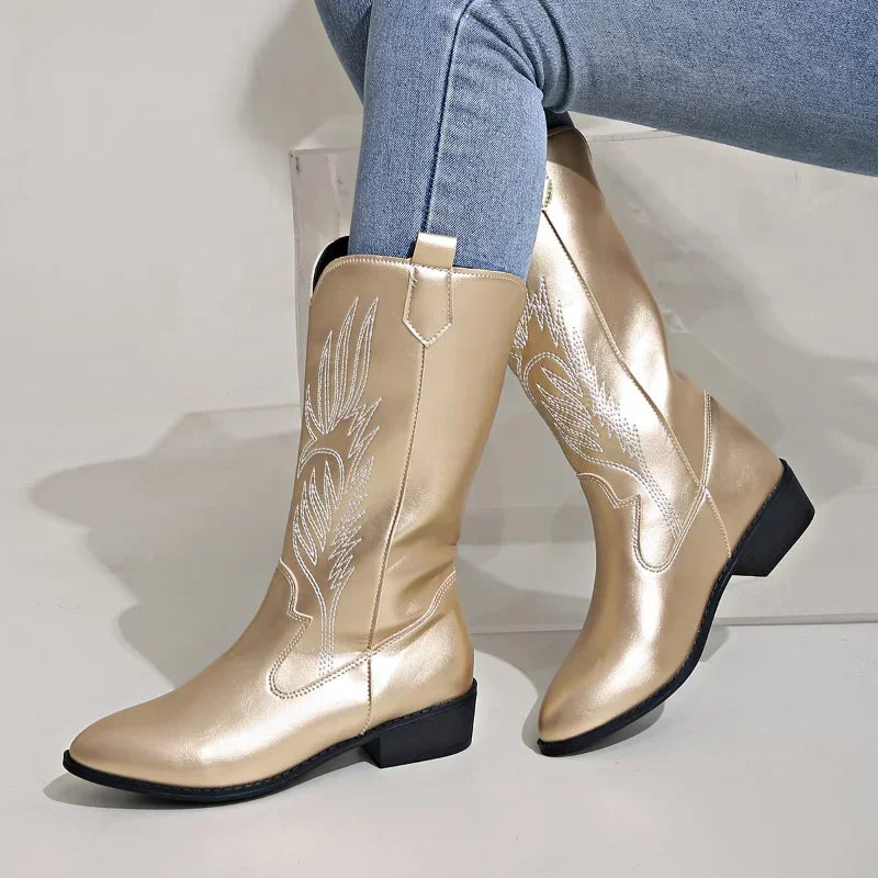 Emma | Knee High Boots | Black | Comfortable, Fashionable-2