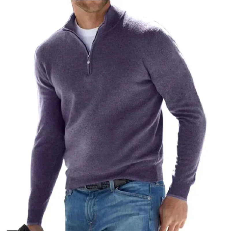 Variant image for Ralph | Men's Sweater | Half Zip Sweater, Comfortable Knit, Available in Various Sizes and Colors-49