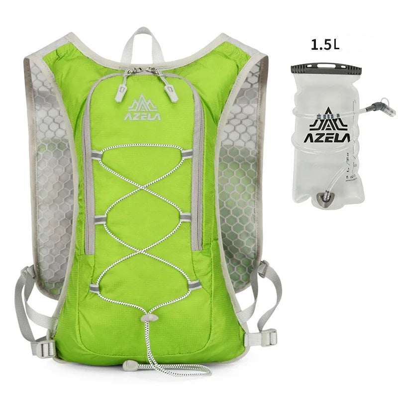 Variant image for Unisex Hydration Pack Black 8L Adjustable Lightweight for Running Hiking-5