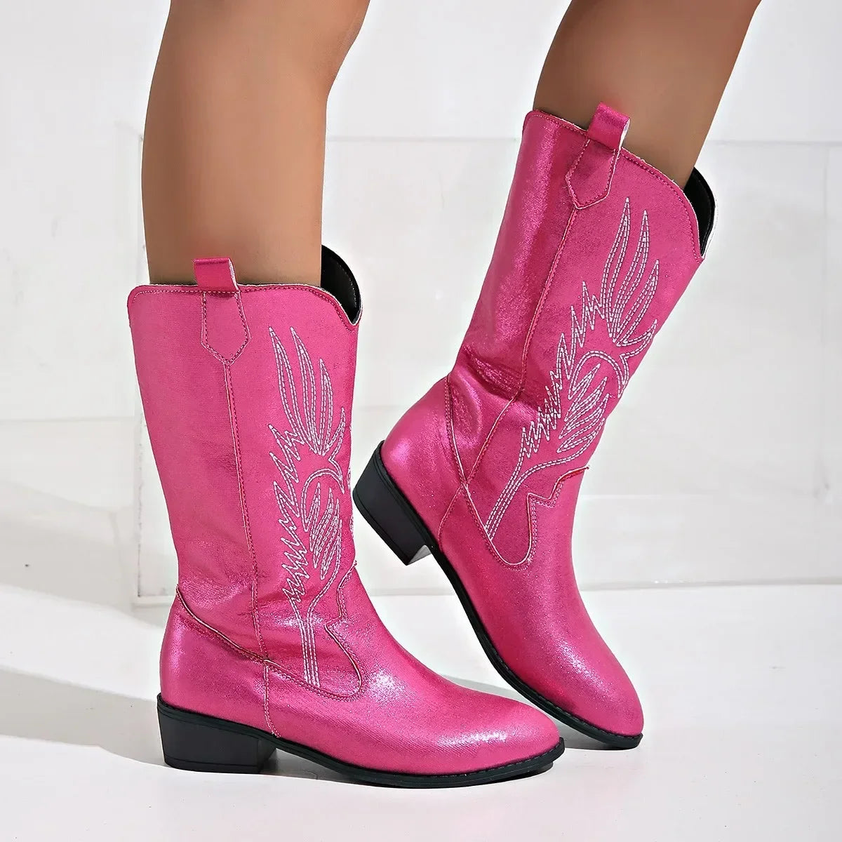 Variant image for Emma | Knee High Boots | Black | Comfortable, Fashionable-25