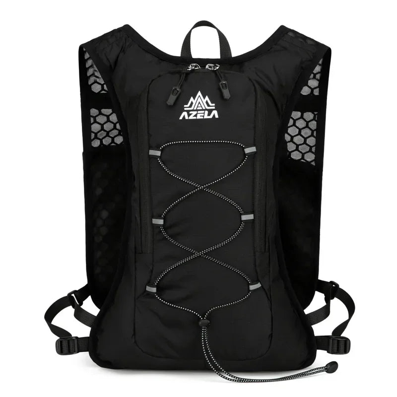 Variant image for Unisex Hydration Pack Black 8L Adjustable Lightweight for Running Hiking-18
