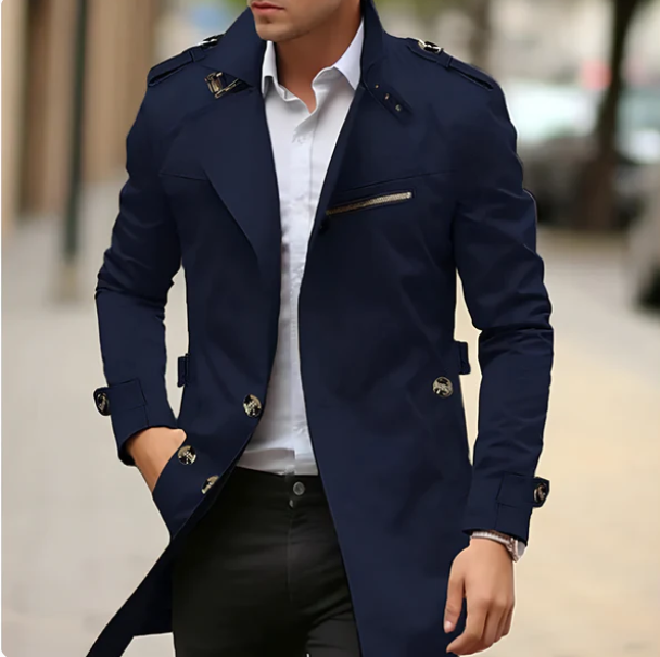 Lee | Stylish Elegant Trench Coat for Men - Image 2