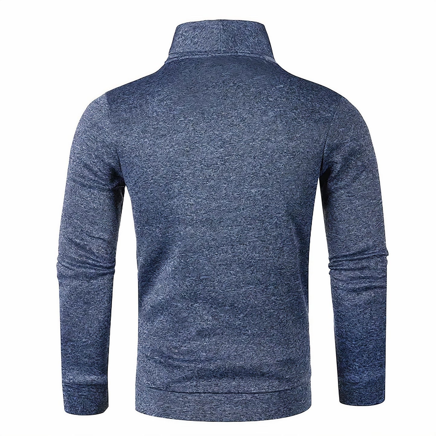 Tripp | Men's Half Zip Sweater | Cashmere Blend, Slim Fit, Charcoal-2