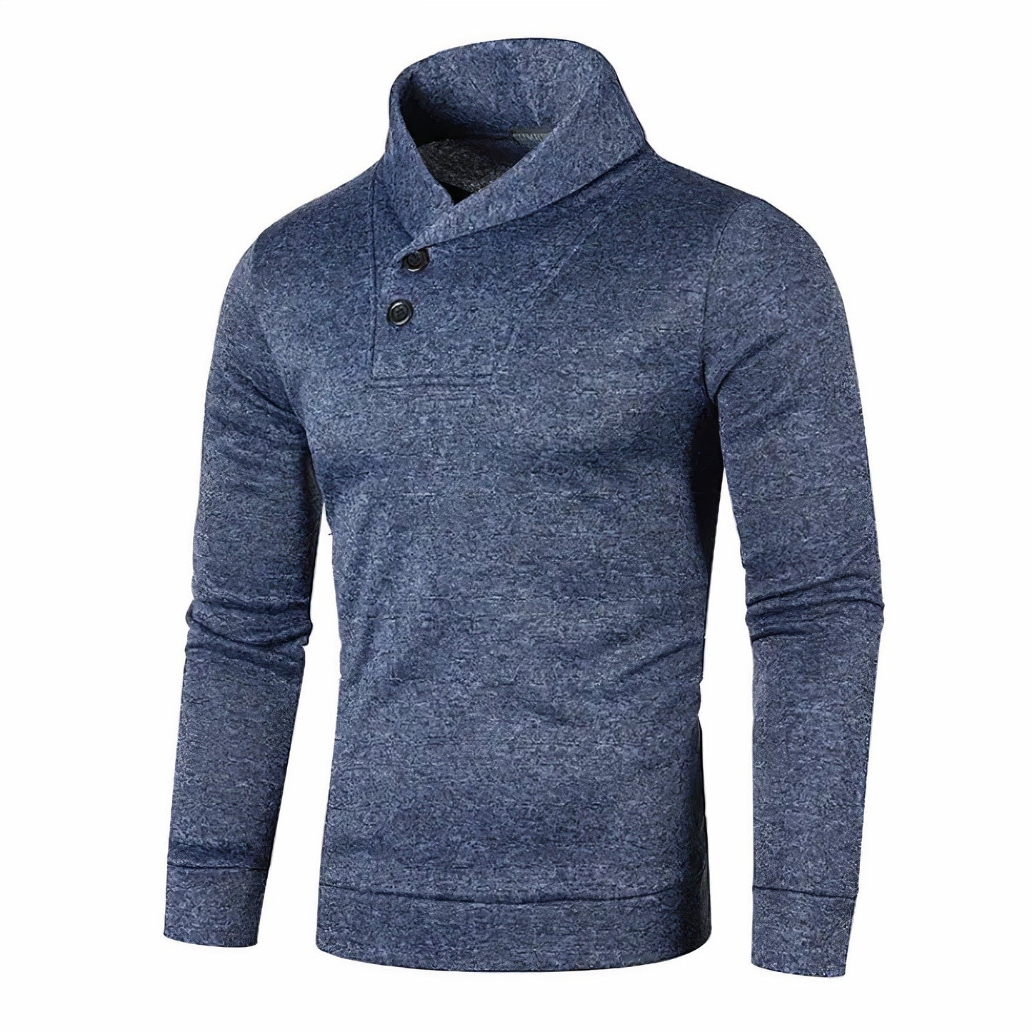 Variant image for Tripp | Men's Half Zip Sweater | Cashmere Blend, Slim Fit, Charcoal-31