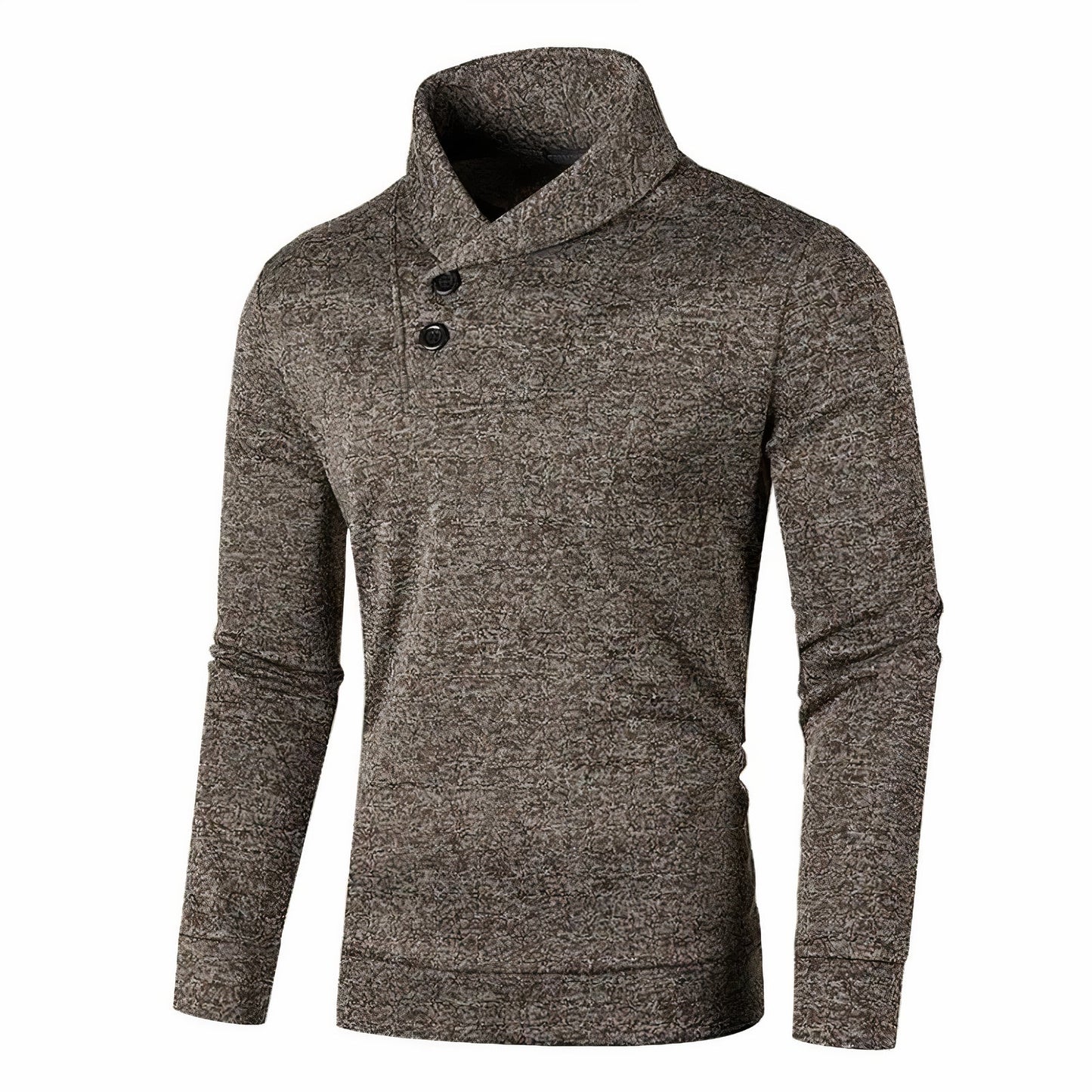 Variant image for Tripp | Men's Half Zip Sweater | Cashmere Blend, Slim Fit, Charcoal-26