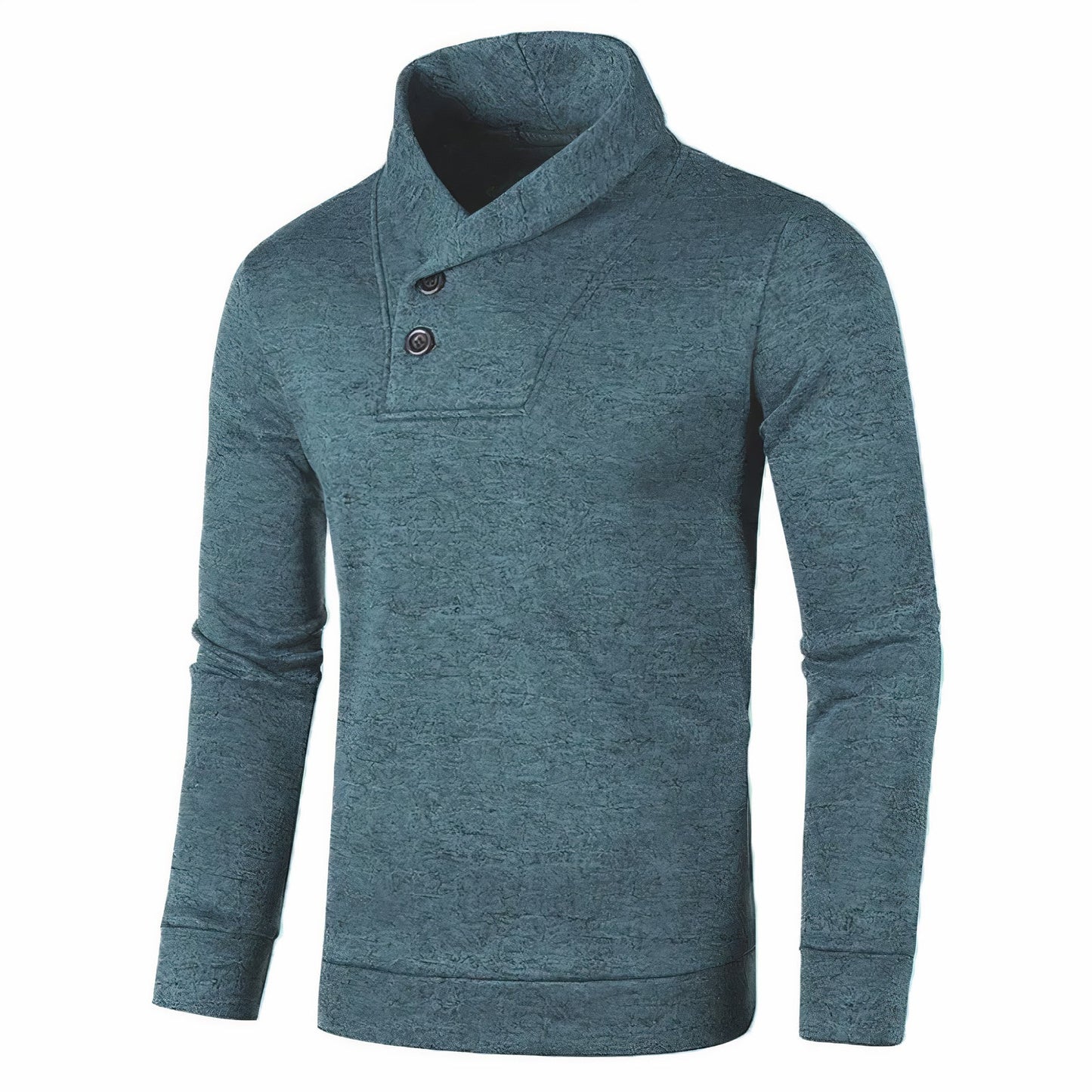 Tripp | Men's Half Zip Sweater | Cashmere Blend, Slim Fit, Charcoal-4