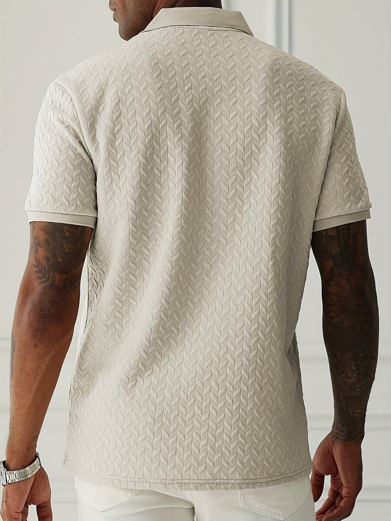 Iman™ | Long Sleeve Polo Shirt | Men's Polo Shirt | Various Colors-3