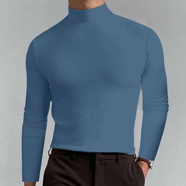 Oliver | Turtleneck | Stylish T-shirt, Comfortable Fit, Medium Thickness, Medium Size-4