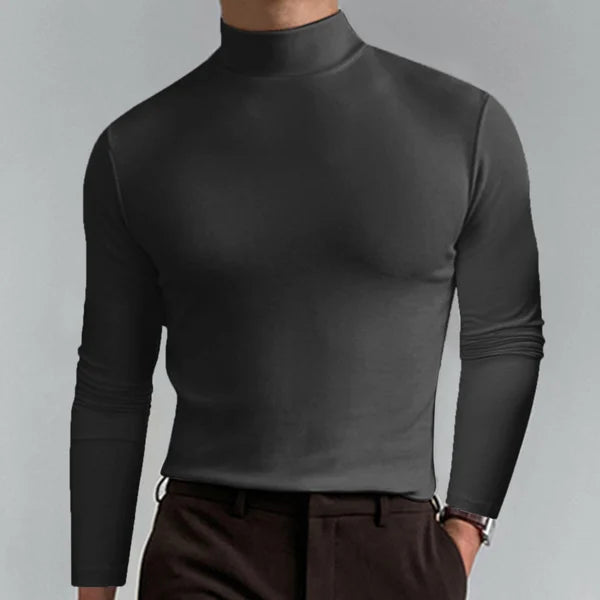 Oliver | Turtleneck | Stylish T-shirt, Comfortable Fit, Medium Thickness, Medium Size-5