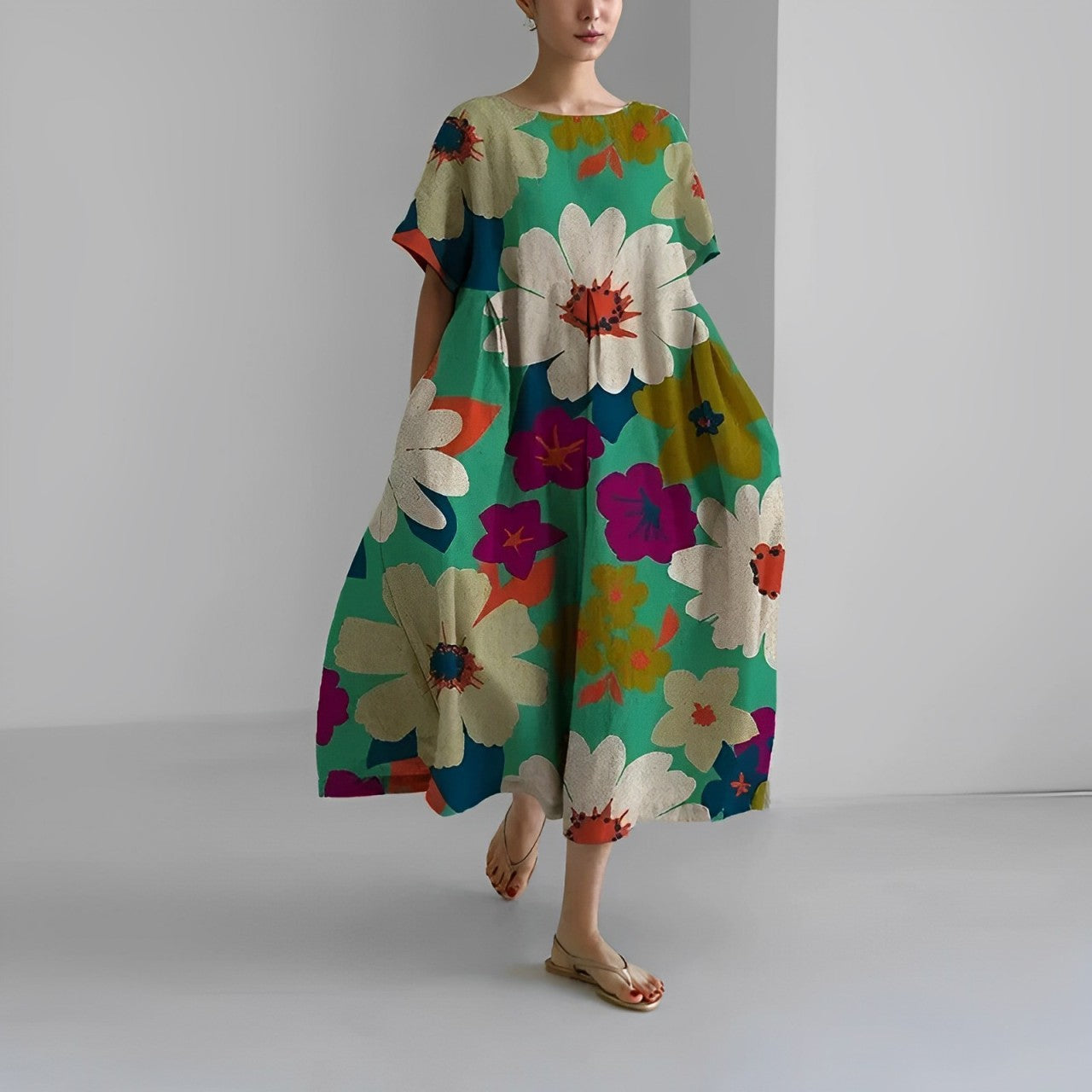 Variant image for Womens Dress - Lightweight Summer Dresses for Everyday Comfort-36