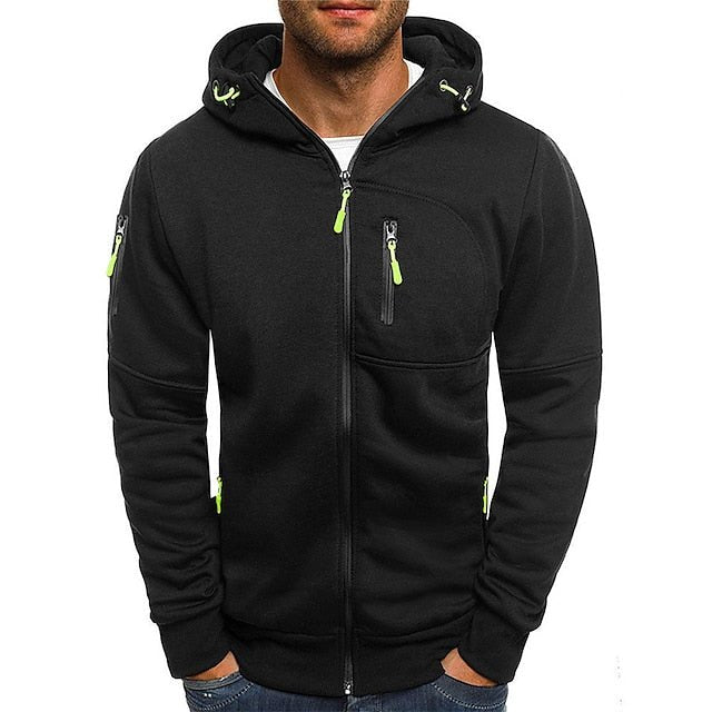 Michael | Stylish Zip-Up Hoodie for Comfort - Image 3
