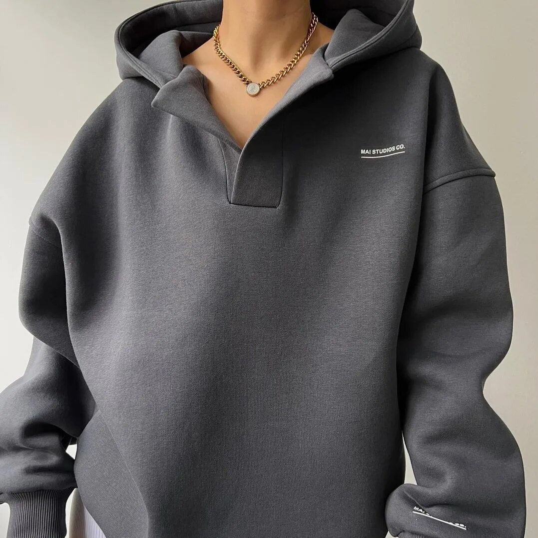 Variant image for Ashanti | Oversized Hoodie | Hoodies for Women, Sweatshirt - Grey-11