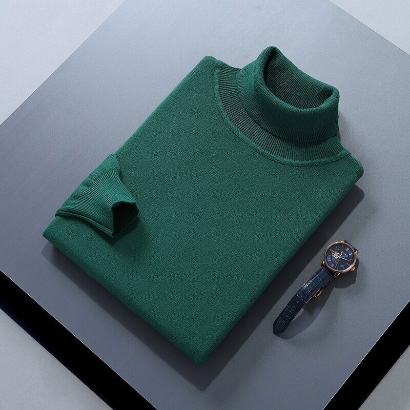 Vigil | Turtleneck Sweater | Black Turtleneck, Mens Turtleneck-3