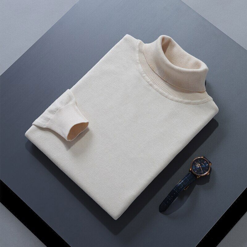Vigil | Turtleneck Sweater | Black Turtleneck, Mens Turtleneck-5