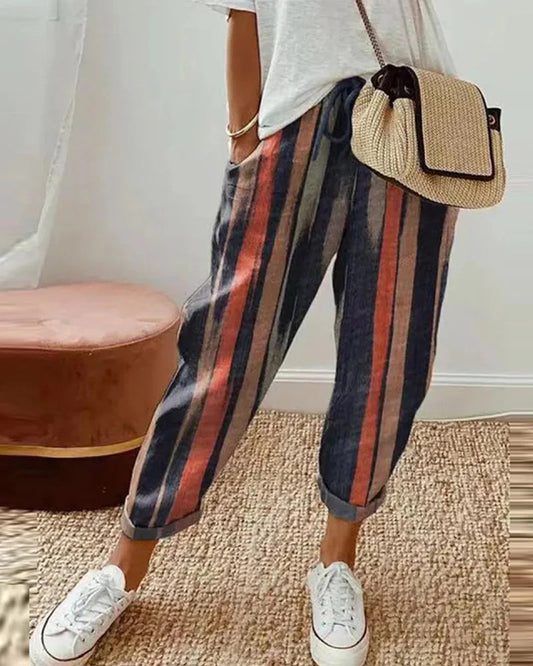 Emily | Wide Leg Pants | Linen Pants Women | Women's Trousers-1