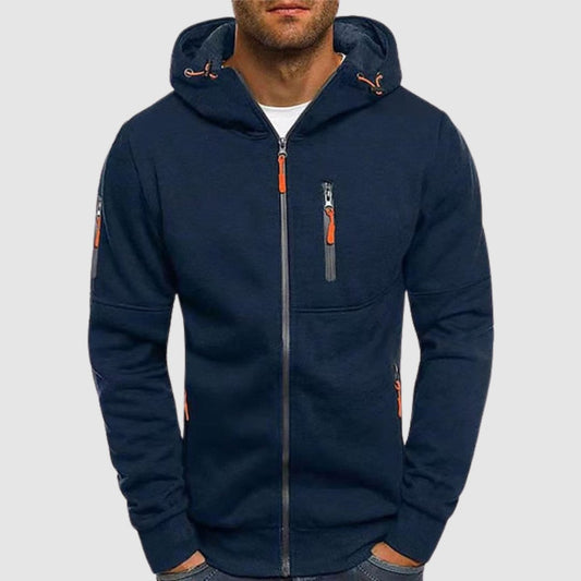 Michael | Stylish Zip-Up Hoodie for Comfort - Image 1