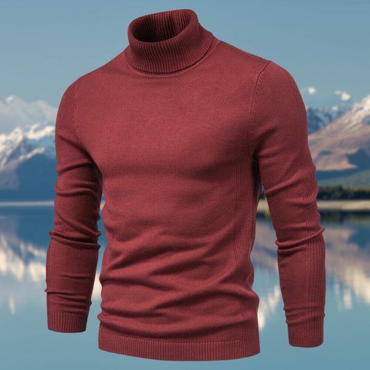 Prestige | Turtleneck Sweater | Black Turtleneck, Comfortable Fit-2