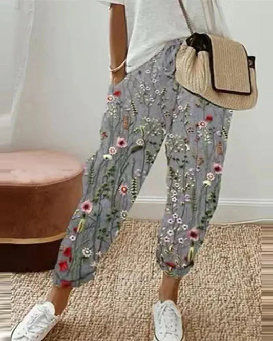 Emily | Wide Leg Pants | Linen Pants Women | Women's Trousers-2