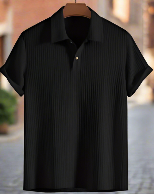 Ethan | Men's Polo Shirt | Long Sleeve Polo | Polo Shirts-1