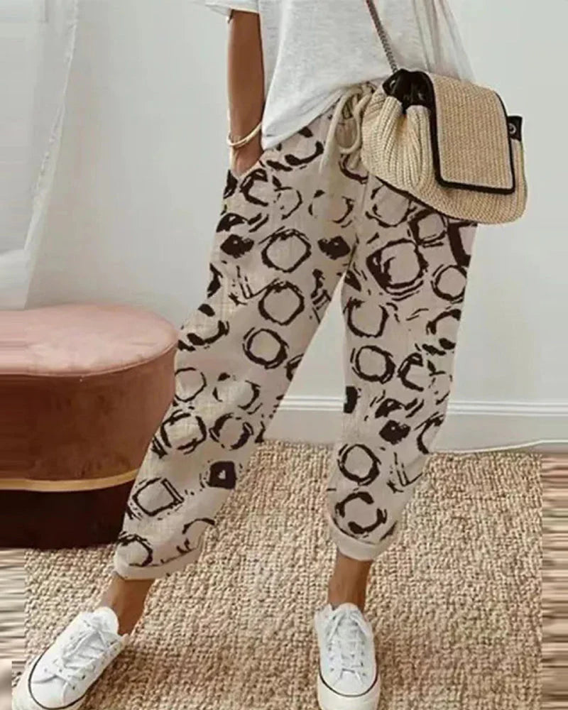 Emily | Wide Leg Pants | Linen Pants Women | Women's Trousers-4