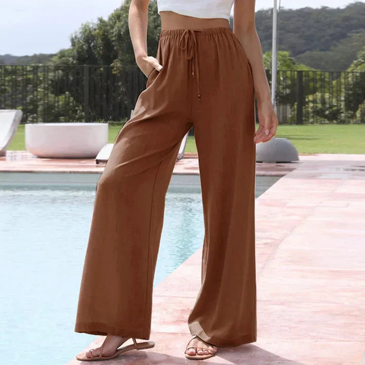 Heidi | Casual Pants for Women | Ladies Wide Leg Pants | Casual Trousers-4