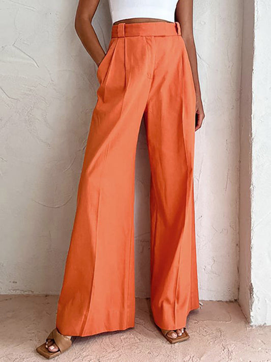 Heidi | Wide Leg Pants | Linen Pants Women | Trousers-1