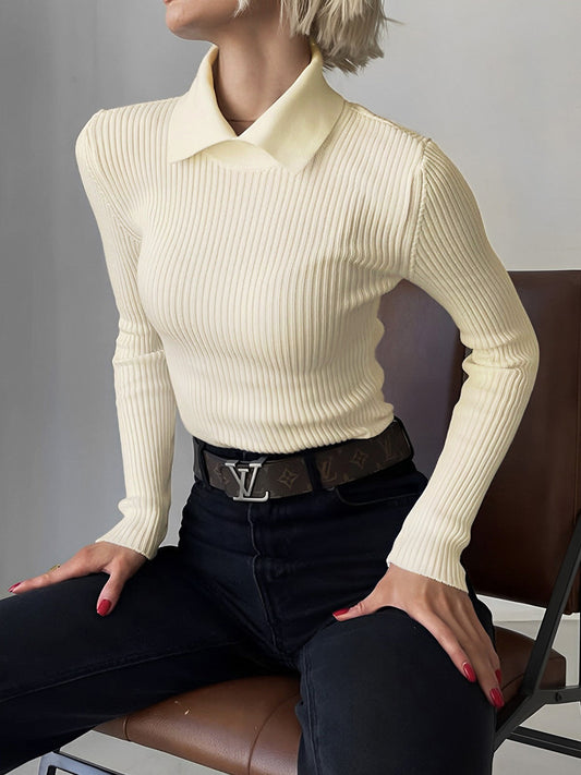 Emma | Women's Top | Casual Style & Slim Fit, Size M, Color Black-1