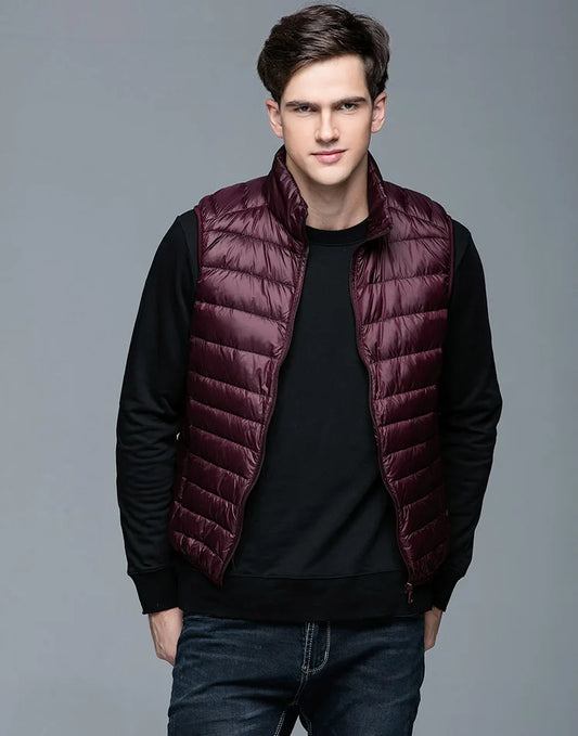 Variant image for Liam | Duck Down Vest | Ultra Light Jackets | Men's Fashion Outerwear-1