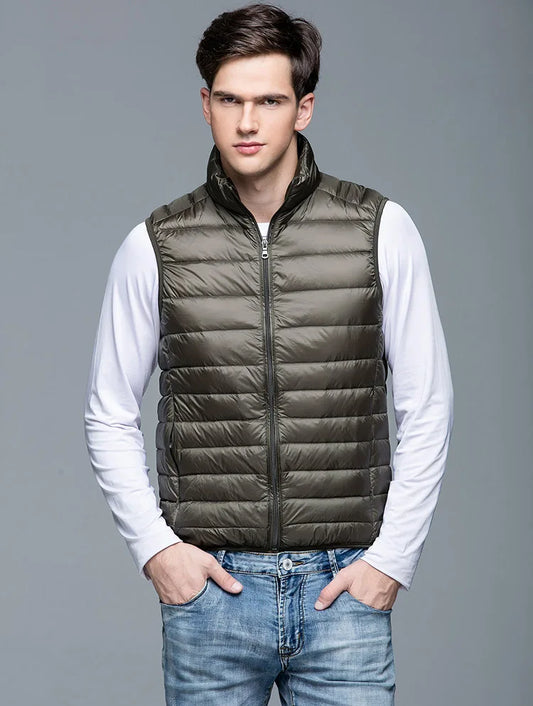 Variant image for Liam | Duck Down Vest | Ultra Light Jackets | Men's Fashion Outerwear-2