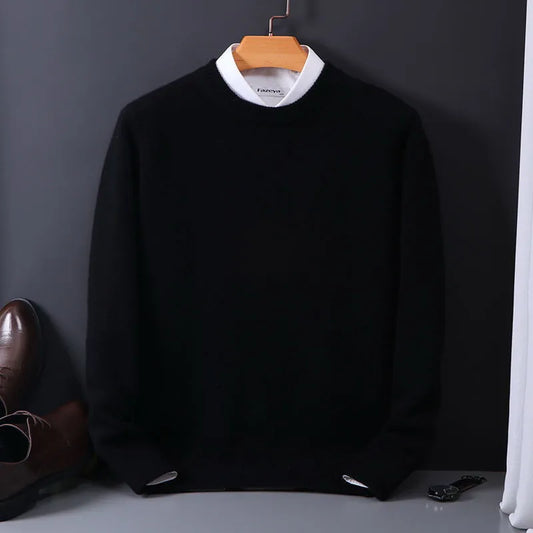 Felix | Cashmere Sweater | Men's Sweaters, Size M, Black-1