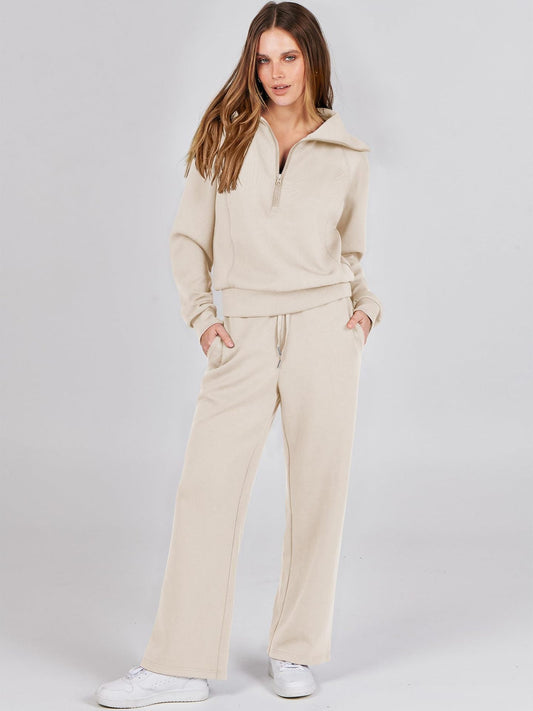 Ellen | Sweater and Pants Set | Casual Wear, Modern Style | Grey | Size S, M, L, XL-1