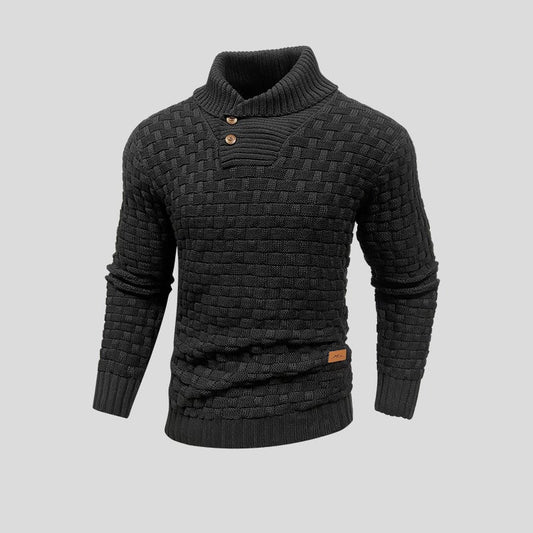 Rove | Sweater | Mens Sweaters, Thermal Knitted | Blue, Medium-1