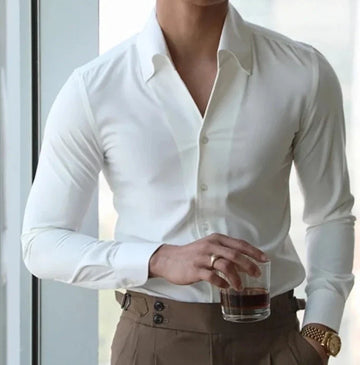 William | Men's Shirt | Men's Dress Shirts | Slim-Fit Business Attire-2