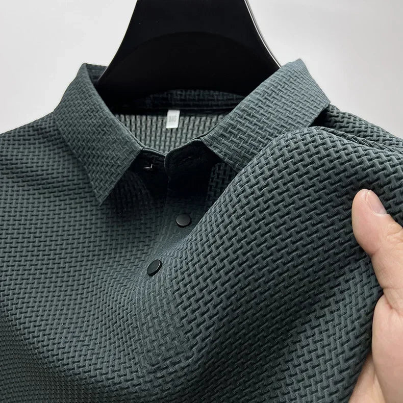 Henny | Short Sleeve Polo Shirts | Men's Polo | Size M | Blue-4