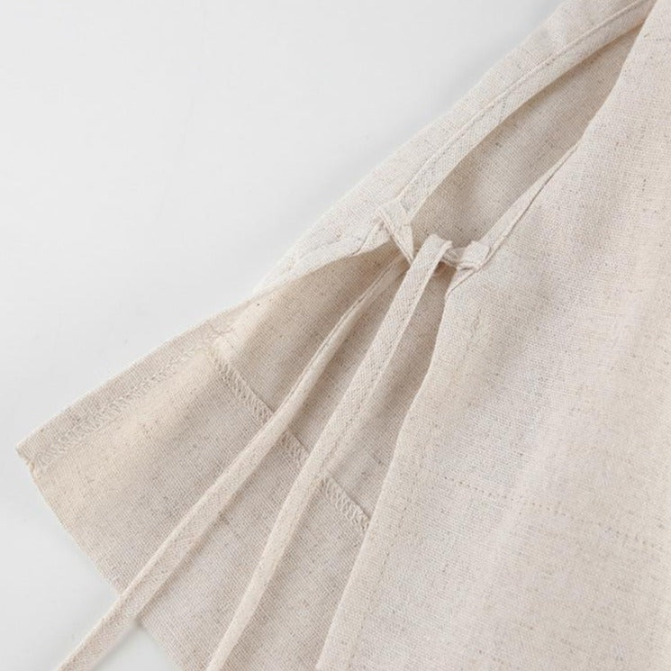 Heidi | White Linen Pants | Women's Trousers | Linen Pants Women-3
