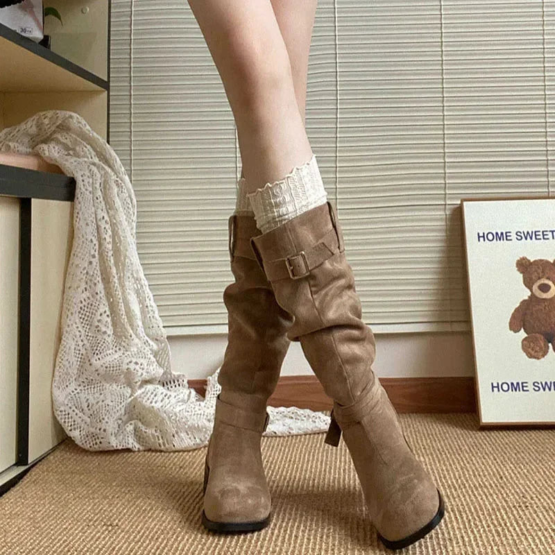 Emma | Cowboy Boots | Stylish Slip-On | Size 35-40 | Western Boots-5