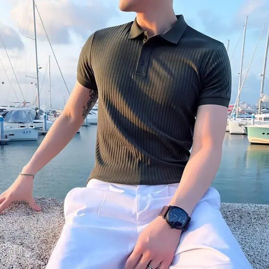 Kian | Men's Polo Shirt | Mens Polo Shirts, Polo Shirt | Blue, Size M-2
