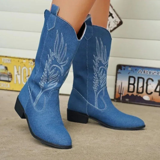 Emma | Knee High Boots | Black | Comfortable, Fashionable-1